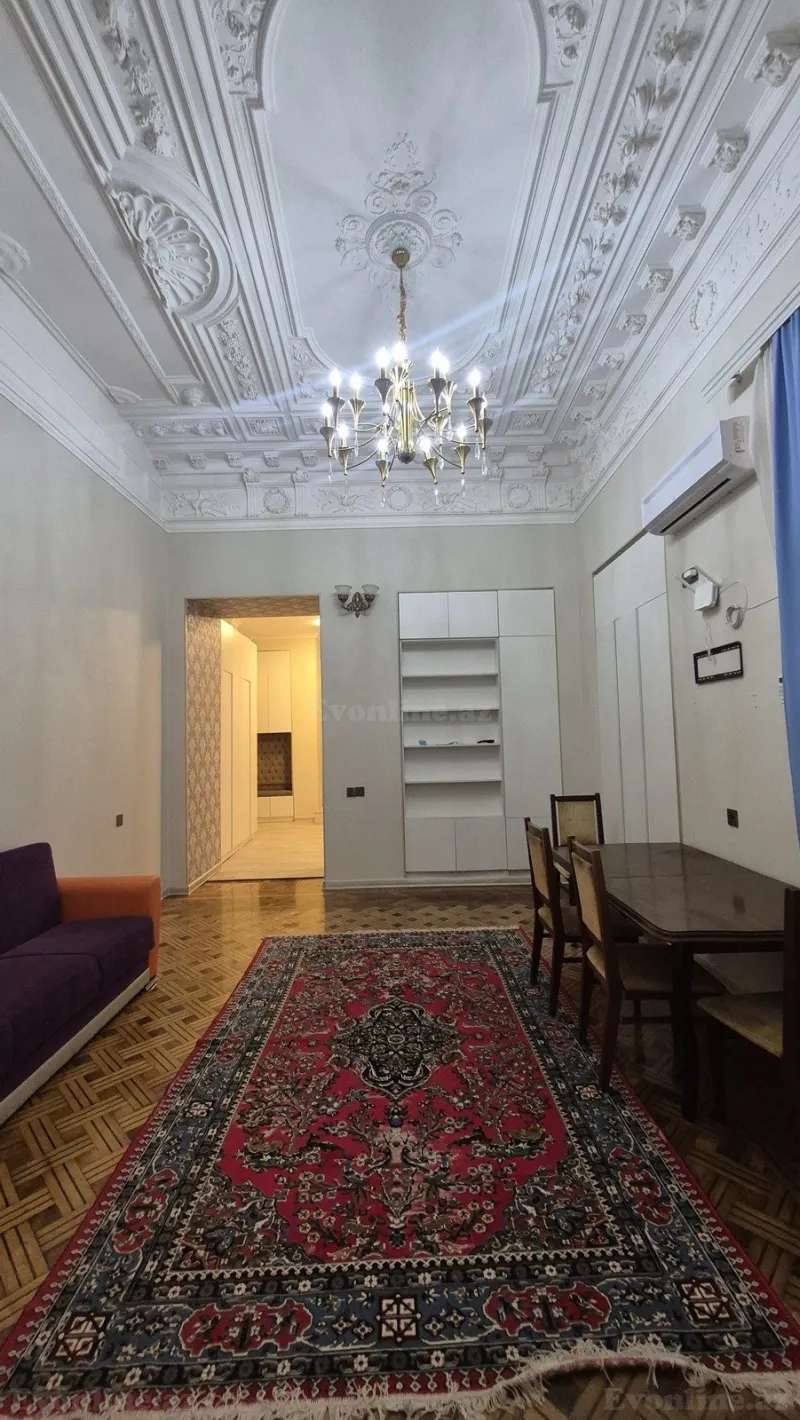 Kirayə verilir 2 otaqlı Mənzil Köhnə tikili 60 m² Sahil m. - şəkil 4