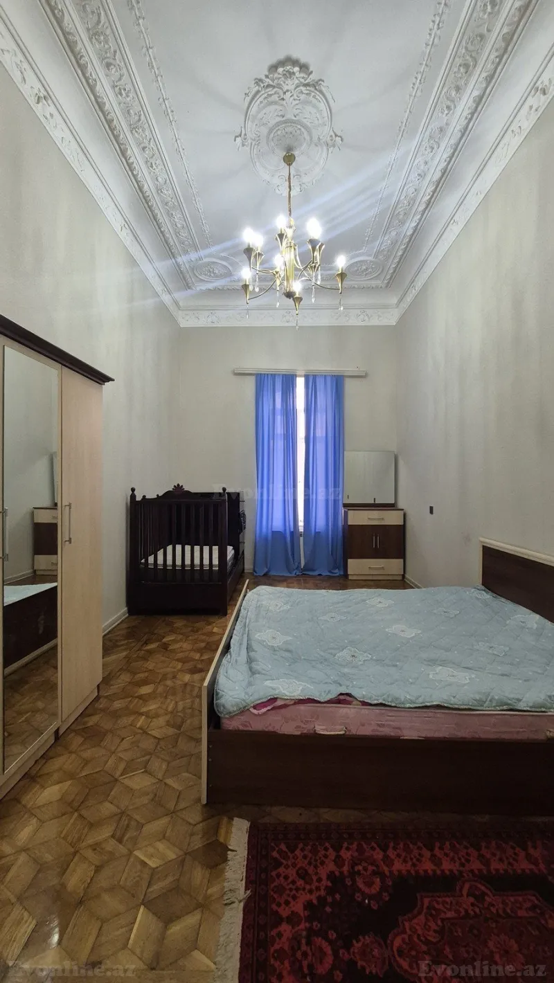 Kirayə verilir 2 otaqlı Mənzil Köhnə tikili 60 m² Sahil m. - şəkil 6
