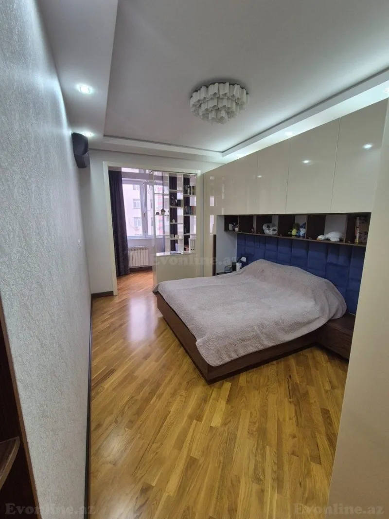 Satılır 3 otaqlı Mənzil Yeni tikili 130 m² Həzi Aslanov m. - şəkil 3