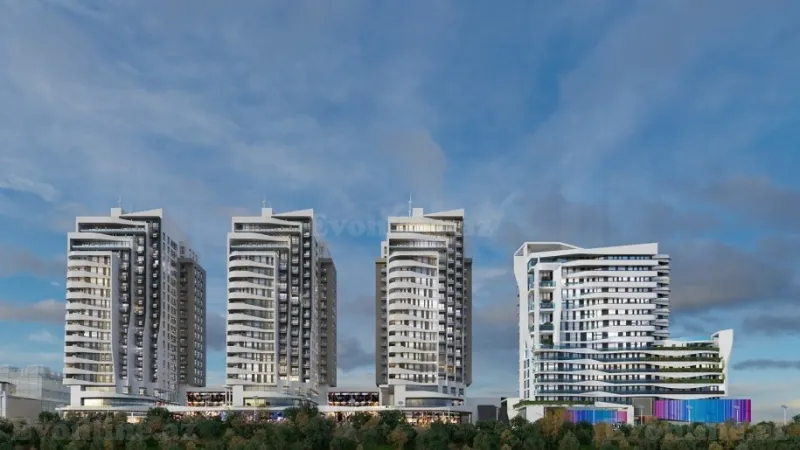 Satılır 4 otaqlı Mənzil Yeni tikili 303 m² Səbail r. - şəkil 2
