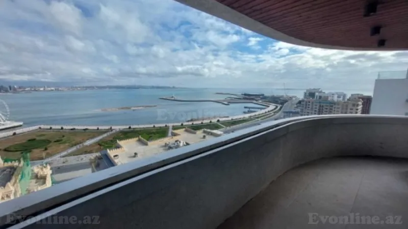 Satılır 4 otaqlı Mənzil Yeni tikili 303 m² Səbail r. - şəkil 7