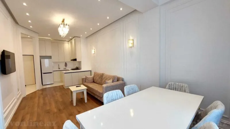 Kirayə verilir 2 otaqlı Mənzil Yeni tikili 60 m² Yasamal - şəkil 5