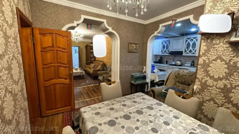 Satılır 5 otaqlı Mənzil Köhnə tikili 100 m² Əhmədli - şəkil 3