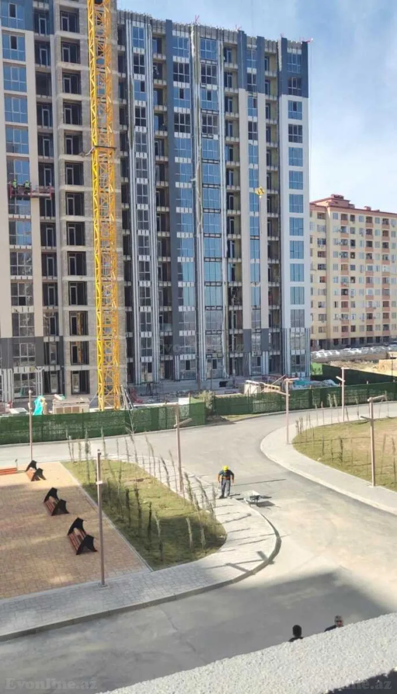 Satılır 2 otaqlı Mənzil Yeni tikili 54.7 m² Zığ - şəkil 2