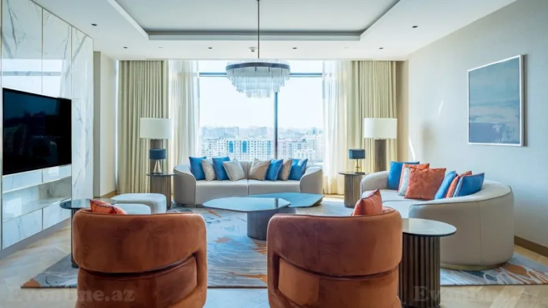 Kirayə verilir 3 otaqlı Mənzil Yeni tikili 186 m² Xətai m. - şəkil 2