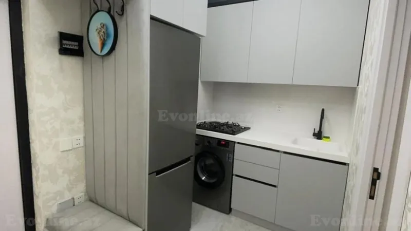 Kirayə verilir 2 otaqlı Mənzil Yeni tikili 50 m² Qara Qarayev m. - şəkil 4