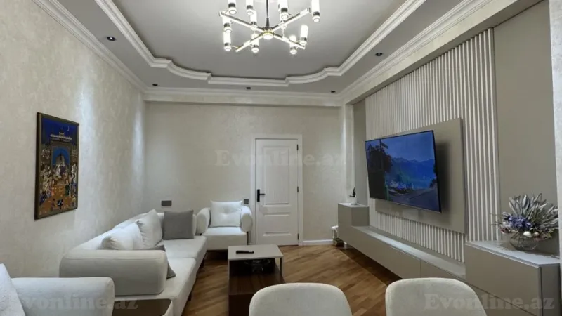Satılır 3 otaqlı Mənzil Yeni tikili 105 m² Həzi Aslanov m. - şəkil 2