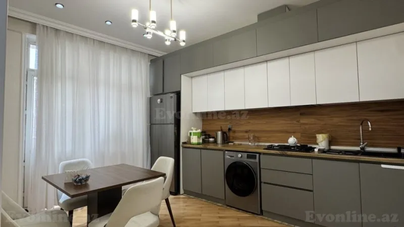 Satılır 3 otaqlı Mənzil Yeni tikili 105 m² Həzi Aslanov m. - şəkil 3