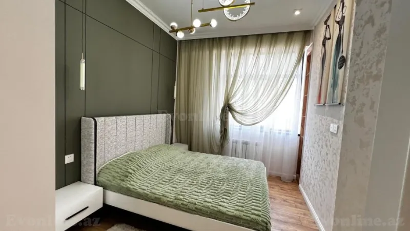 Satılır 2 otaqlı Mənzil Yeni tikili 42 m² Qara Qarayev m. - şəkil 2