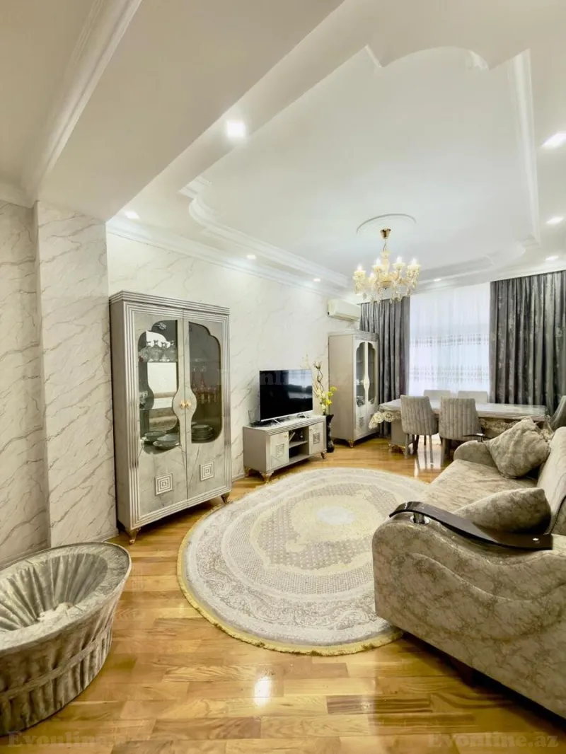 Satılır 3 otaqlı Mənzil Yeni tikili 99 m² Qara Qarayev m.