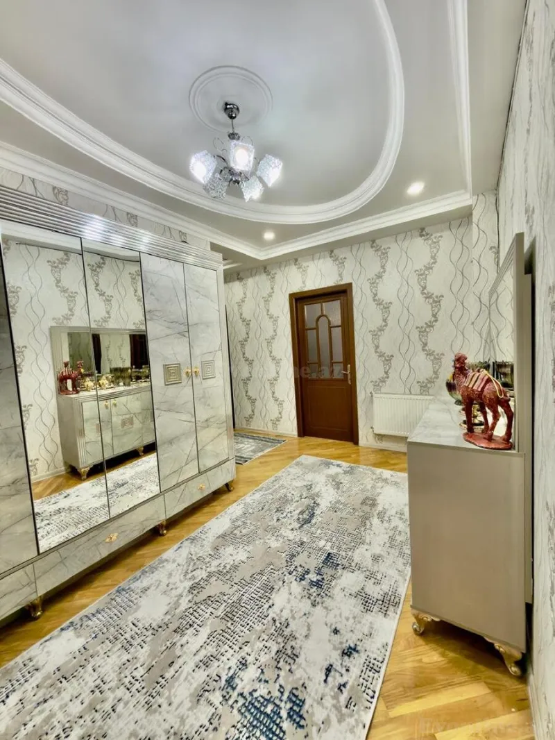 Satılır 3 otaqlı Mənzil Yeni tikili 99 m² Qara Qarayev m. - şəkil 12