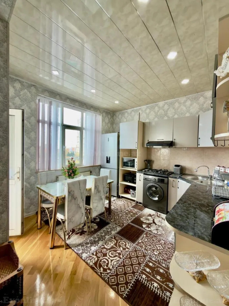 Satılır 3 otaqlı Mənzil Yeni tikili 99 m² Qara Qarayev m. - şəkil 16