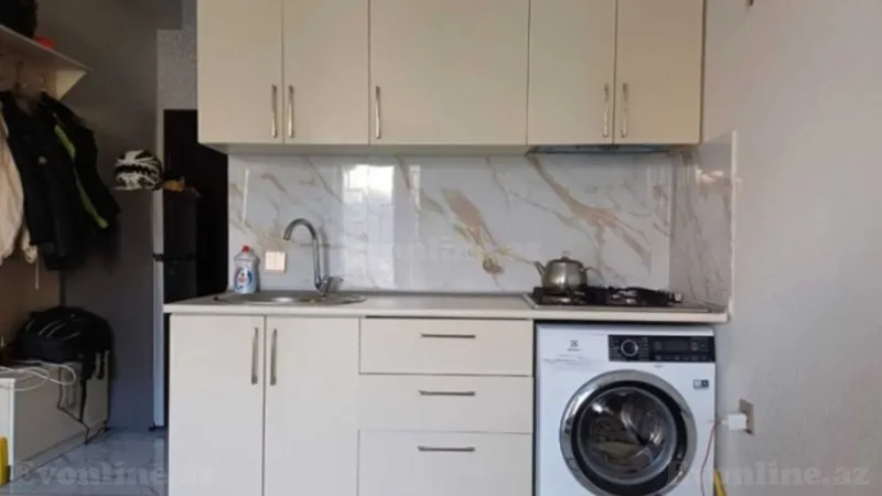 Satılır 1 otaqlı Mənzil Yeni tikili 26 m² Nəsimi r. - şəkil 5