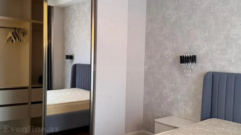 Kirayə verilir 2 otaqlı Mənzil Yeni tikili 90 m² Xətai r. - şəkil 3