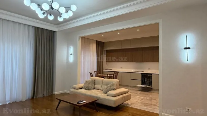 Kirayə verilir 2 otaqlı Mənzil Yeni tikili 90 m² Xətai r. - şəkil 5
