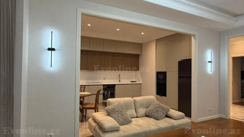 Kirayə verilir 2 otaqlı Mənzil Yeni tikili 90 m² Xətai r. - şəkil 10