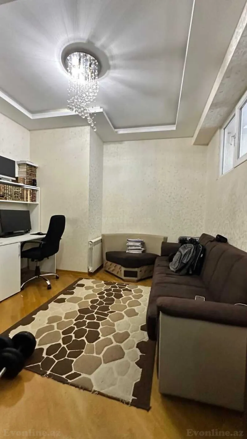 Kirayə verilir 4 otaqlı Mənzil Yeni tikili 130 m² Həzi Aslanov m. - şəkil 3