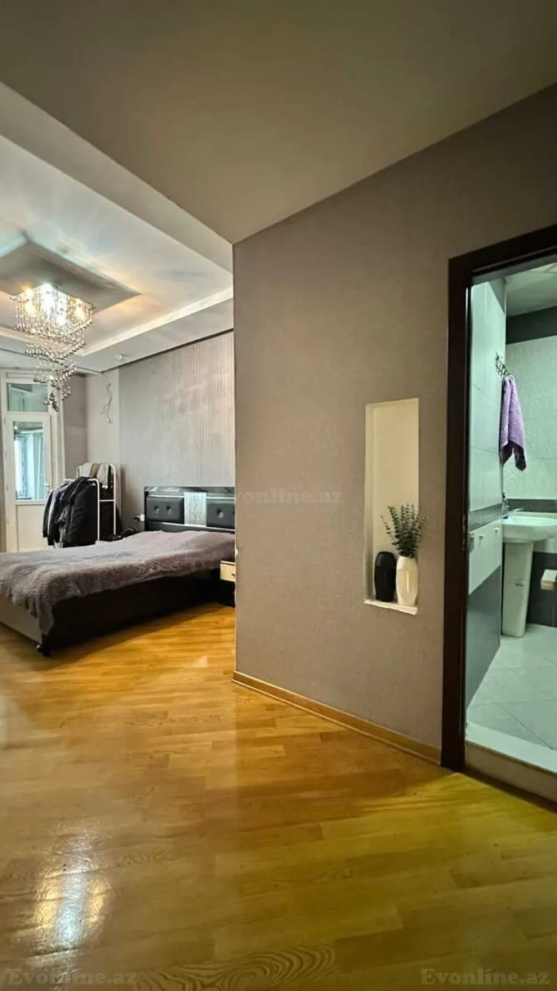Kirayə verilir 4 otaqlı Mənzil Yeni tikili 130 m² Həzi Aslanov m. - şəkil 5