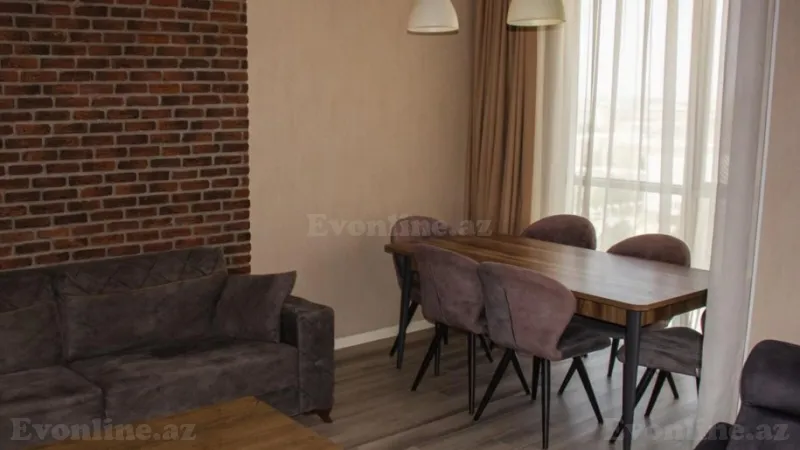 Kirayə verilir 2 otaqlı Mənzil Yeni tikili 78 m² Gənclik m. - şəkil 2
