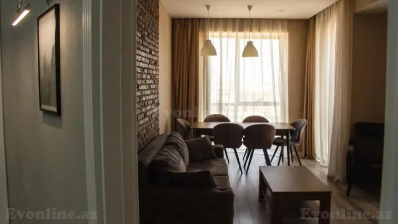Kirayə verilir 2 otaqlı Mənzil Yeni tikili 78 m² Gənclik m. - şəkil 5