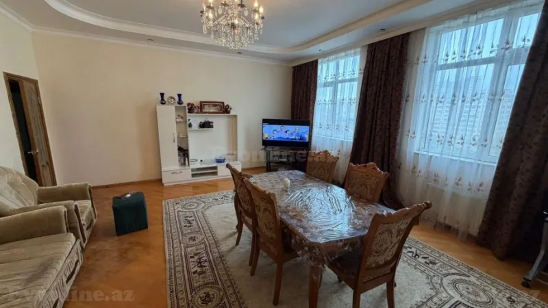 Satılır 3 otaqlı Mənzil Yeni tikili 125 m² Memar Əcəmi m. - şəkil 3