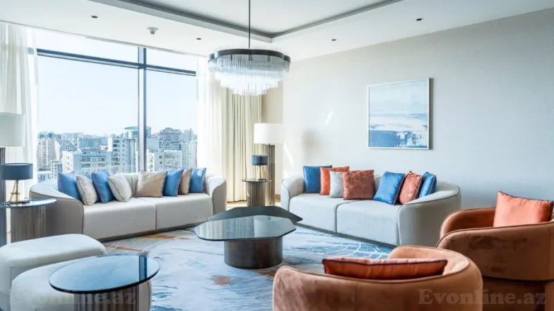 3 otaqlı Mənzil 186 m² Xətai m. Kirayə verilir