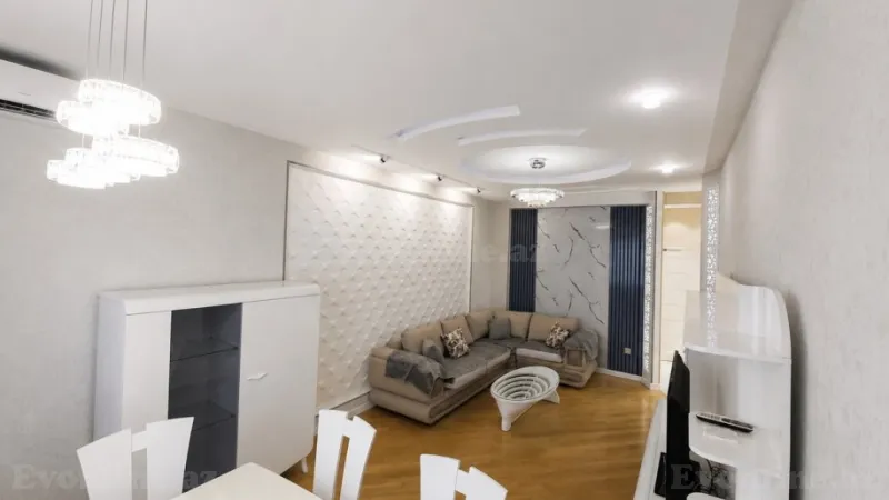 Satılır 3 otaqlı Mənzil Yeni tikili 110 m² Nizami m. - şəkil 3