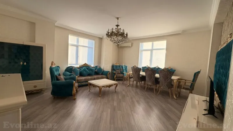 Kirayə verilir 3 otaqlı Mənzil Yeni tikili 145 m² 8 Noyabr m. - şəkil 2