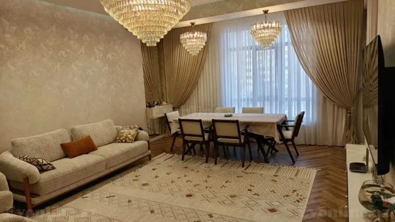 Satılır 3 otaqlı Mənzil Yeni tikili 120 m² İnşaatçılar m. - şəkil 11