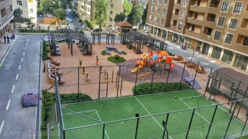 Satılır 3 otaqlı Mənzil Yeni tikili 120 m² İnşaatçılar m. - şəkil 21