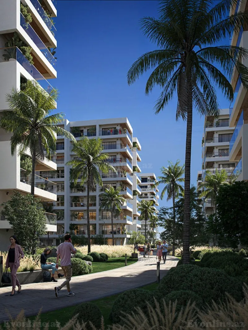 Satılır 1 otaqlı Mənzil Yeni tikili 38.5 m² Sabunçu r. - şəkil 2