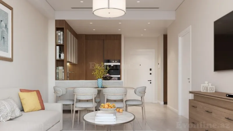 Satılır 1 otaqlı Mənzil Yeni tikili 38.5 m² Sabunçu r. - şəkil 7