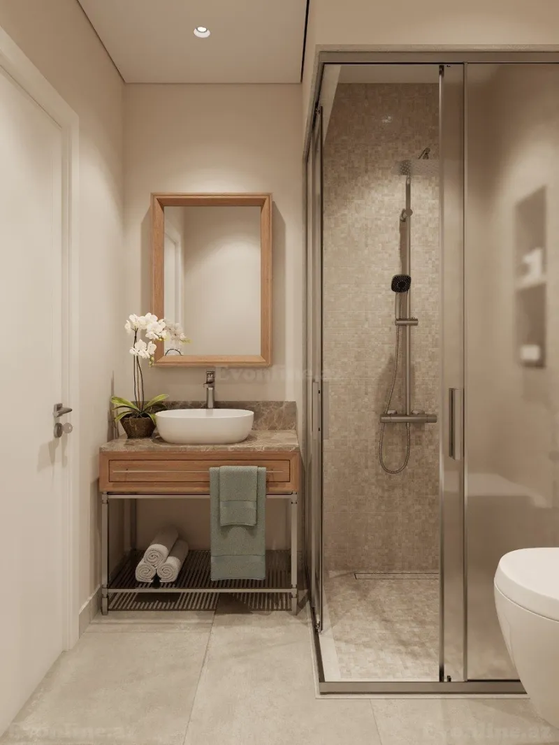 Satılır 1 otaqlı Mənzil Yeni tikili 38.5 m² Sabunçu r. - şəkil 9
