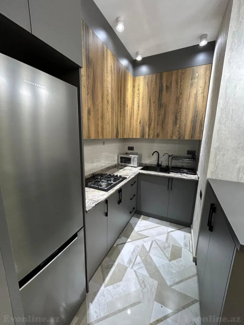 Satılır 2 otaqlı Mənzil Yeni tikili 52 m² Nəsimi r. - şəkil 5