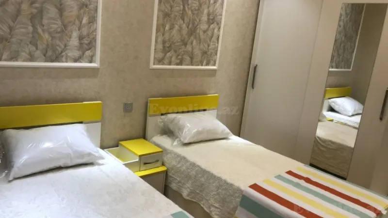 Kirayə verilir 3 otaqlı Mənzil Yeni tikili 110 m² 8 Noyabr m. - şəkil 19