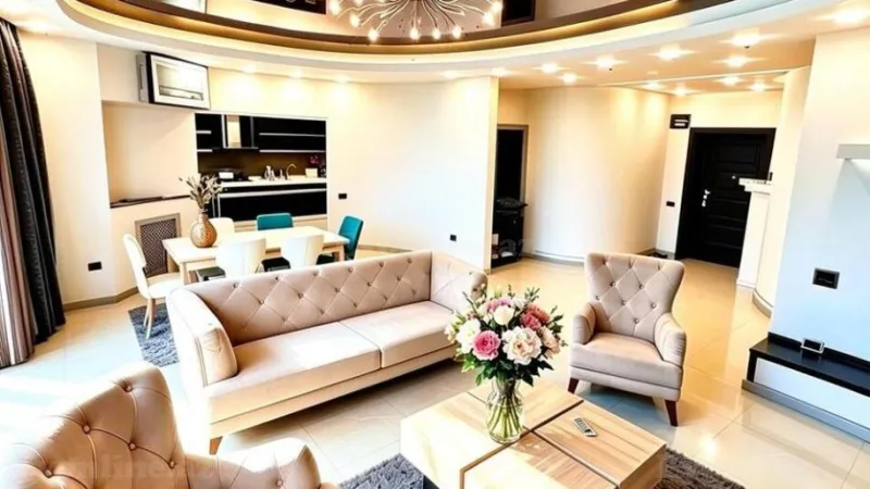 Kirayə verilir 2 otaqlı Mənzil Yeni tikili 115 m² Nəsimi r. - şəkil 6