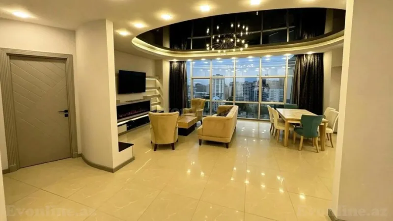 Kirayə verilir 2 otaqlı Mənzil Yeni tikili 115 m² Nəsimi r. - şəkil 8