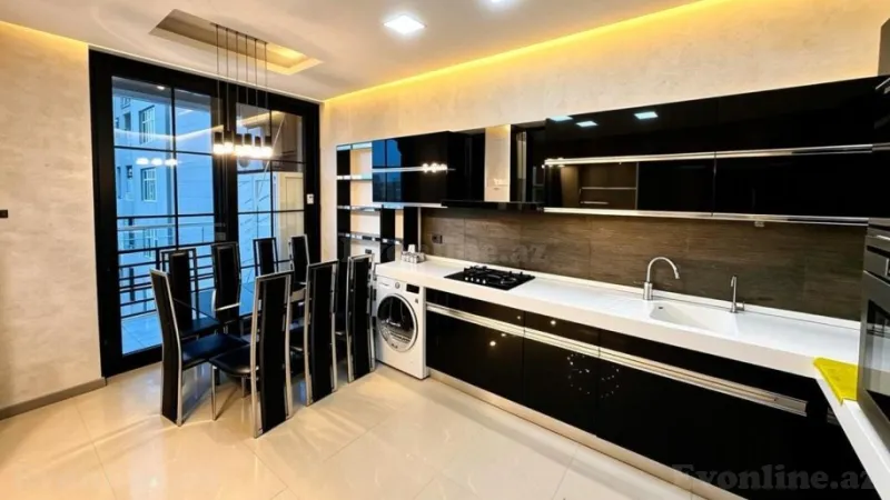 Kirayə verilir 2 otaqlı Mənzil Yeni tikili 115 m² Nəsimi r. - şəkil 10