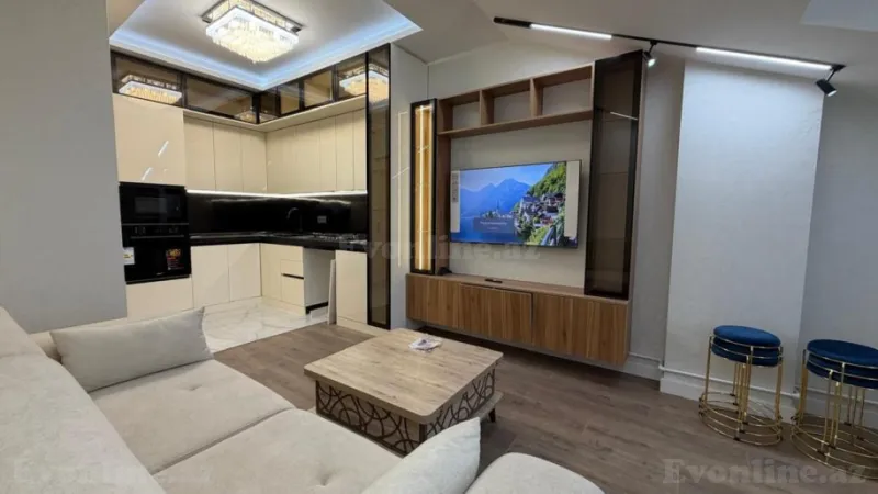 Kirayə verilir 2 otaqlı Mənzil Yeni tikili 50 m² Nəriman Nərimanov m. - şəkil 2