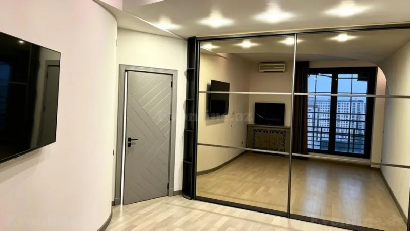 Kirayə verilir 2 otaqlı Mənzil Yeni tikili 115 m² Nəsimi r. - şəkil 16