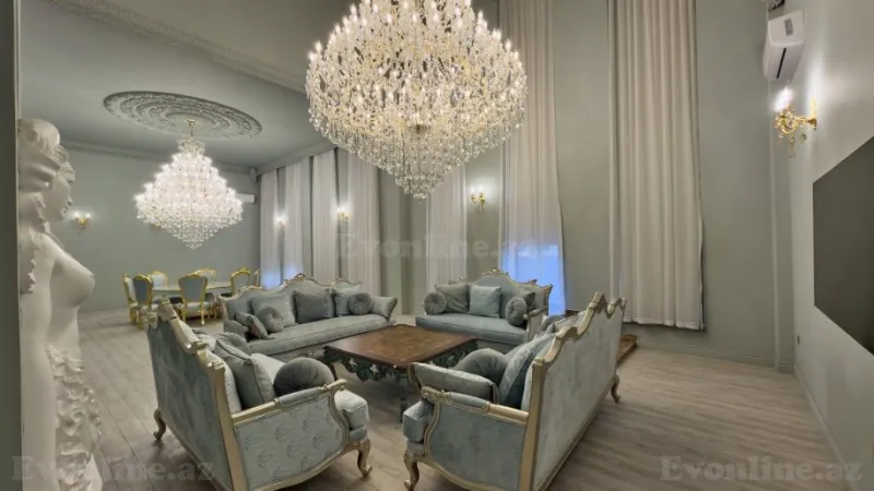Kirayə verilir 10 otaqlı Mənzil Yeni tikili 1200 m² Həzi Aslanov m. - şəkil 3