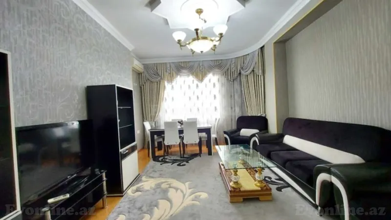 Kirayə verilir 2 otaqlı Mənzil Yeni tikili 90 m² Xətai m. - şəkil 2