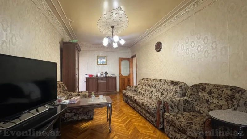 2 otaqlı Mənzil 52 m² Nərimanov r. Satılır