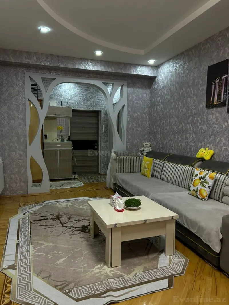 Kirayə verilir 2 otaqlı Mənzil Yeni tikili 60 m² Əhmədli