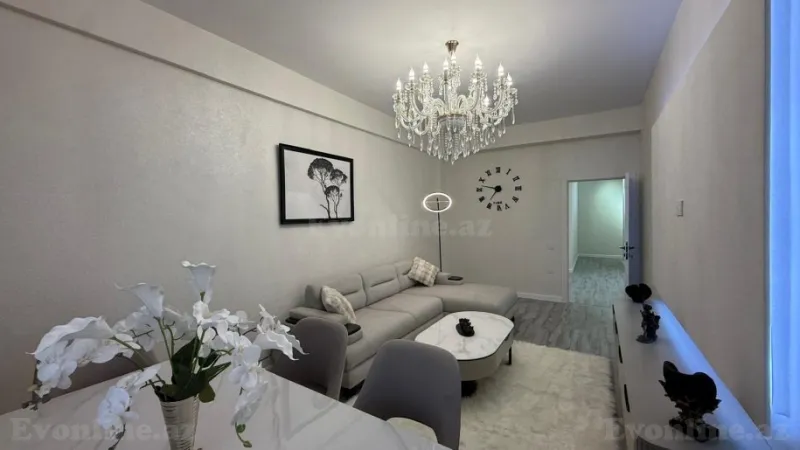 Satılır 2 otaqlı Mənzil Yeni tikili 105 m² Nəsimi r. - şəkil 2