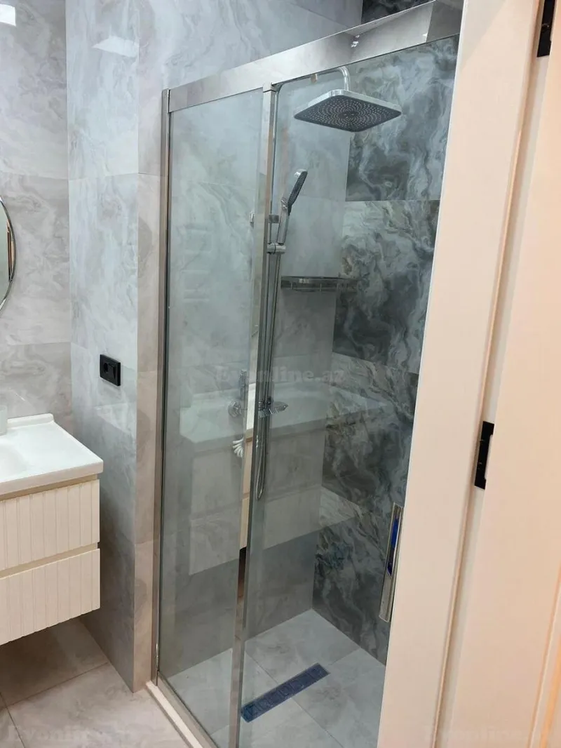 Kirayə verilir 2 otaqlı Mənzil Yeni tikili 70 m² Nəsimi r. - şəkil 4