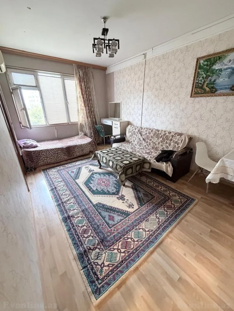 2 otaqlı Mənzil 43 m² 3-cü mikrorayon Kirayə verilir