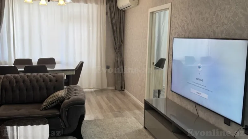 Kirayə verilir 3 otaqlı Mənzil Yeni tikili 82 m² Sabunçu r. - şəkil 2