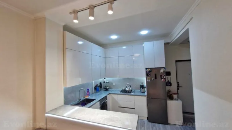 Satılır 2 otaqlı Mənzil Yeni tikili 46 m² Suraxanı r. - şəkil 2