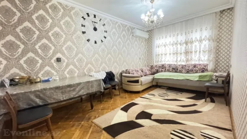 3 otaqlı Mənzil 80 m² Həzi Aslanov m. Satılır